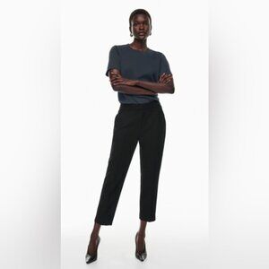 Aritzia Babaton Women's Black Conan Dress Trouser Pants Size 16